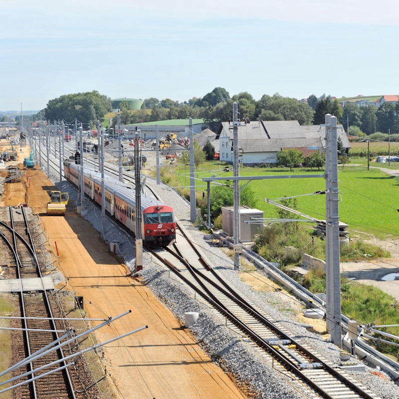 鉄道のカテナリーとポータル